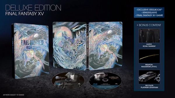 final fantasy XV deluxe edition final fantasy XV deluxe edition